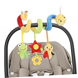 Stimulation : fournit une stimulation auditive, aidant à développer l'audition de votre bébé et le gardant occupé pendant de jeu, de voiture pour bébé, jouets en peluche en spirale