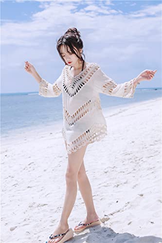 Vestido de playa KOOBS calado con protección solar para ropa de baño 7