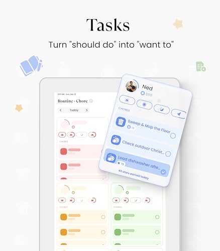 Image of Cozyla Calendar Plus 2: 15.6 inch Smart Digital Calendar & No Subscription Family Dashboard, Electronic Touch Screen Wall Planner for Family System-Chore Chart, Meal Planner, Support App Store with Stand
