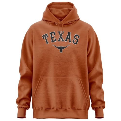 Thread and Ink Texas Hoodie Unisex Texas Graphic Longhorn Hoody Gameday Football Pullover Hoodie