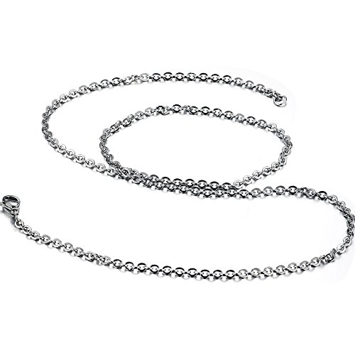 bigsoho Hombre Mujer Unisex acero inoxidable Cover