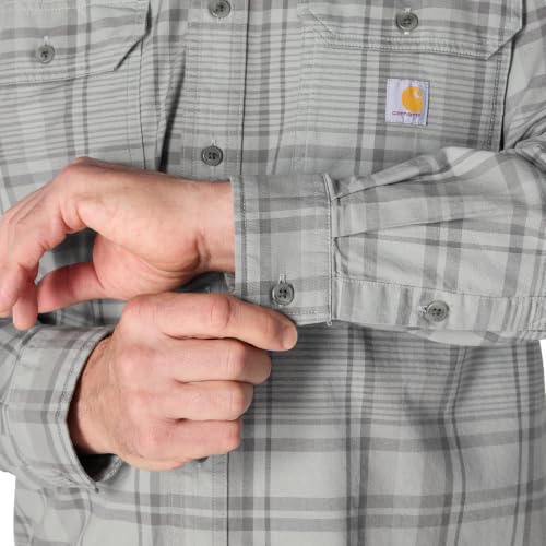 Image of Carhartt Men's Fort Loose Ls Plaid Shirt