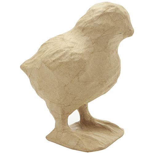 Clairefontaine ES Décopatch SA208C - Un soporte de papel marrón maché, 11,5 x 8 x 12,5 cm, Apertura