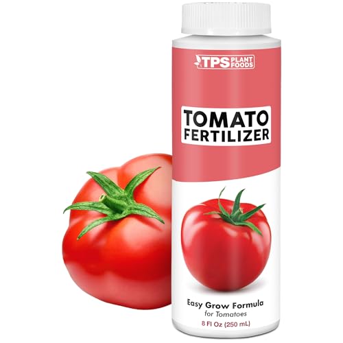 TPS NUTRIENTS Tomato Fertilizer for Tomato and Vegetable Gardens, Liquid Plant Food 8 oz (250mL)