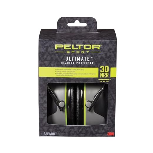 Peltor Sport Ultimate Hearing Protector, NRR 30 dB