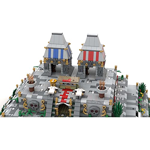 Elroy369Lion Aztec Pyramid Bricks Modell kompatibel mit Lego, MOC DIY High-Simulation Konstruktion Kollektion Großes… – Bild 7