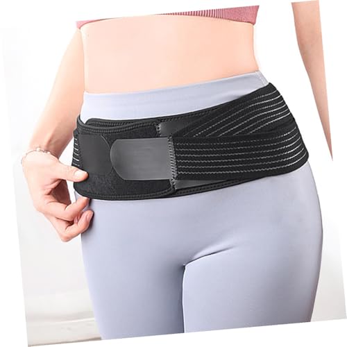 Faja lumbar de compresión para abdomen con doble correa, talla 107 cm miniatura 4