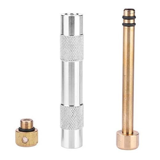 VGEBY Fire Starter Kit, Durable Metal Campfire Starting Piston Survival Supplies Tool for Outdoor Camping Exploring