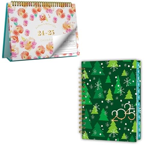 Bundle of 2025 Planner & Calendar for Christmas Cover