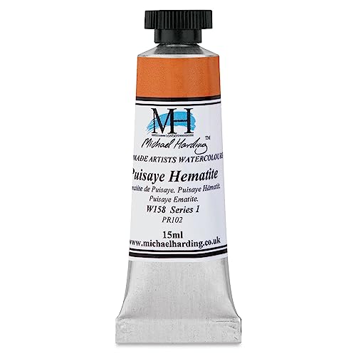 Michael Harding Professional Watercolors - 15ml Tubes (Puisaye Hematite)