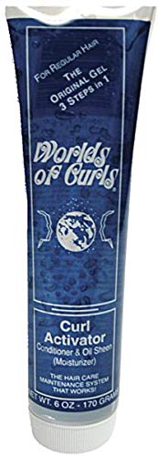 Worlds Of Curls Gel Activator [Regular] Tube (Pack of 2)
