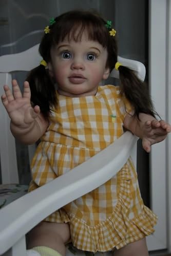 Muñeca Reborn Toddler 26 Pulgadas Realista Niña miniatura 4