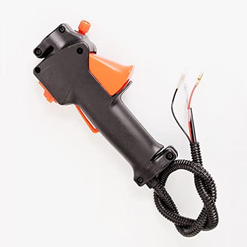 Ground Drill Engine Throttle Switch 44-5 40-5 Two-Punch cattleangle Simple Switch accessoriesGasoline Engine Parts (Color : Maroon)