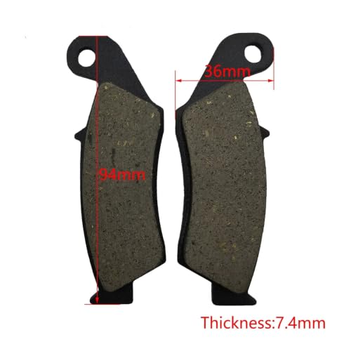 Ensemble plaquettes frein XR 600 pour les sorties tout-terrain - 4