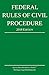 Federal Rules of Civil Procedure; 2018 Edition: With Statutory Supplement