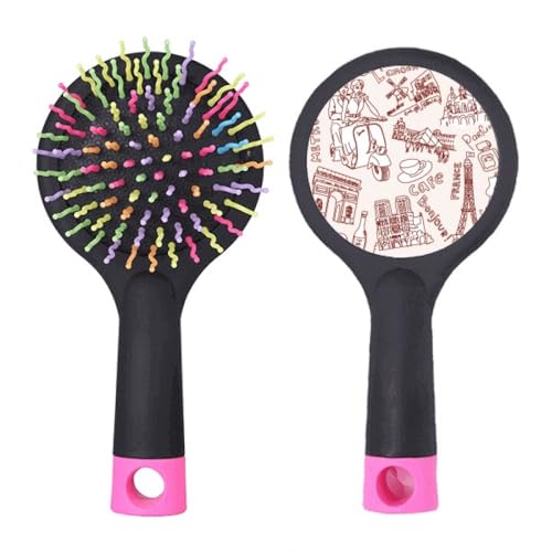 Brosse à cheveux Louvre démêlante coussin d'air anti-nœuds pour salon