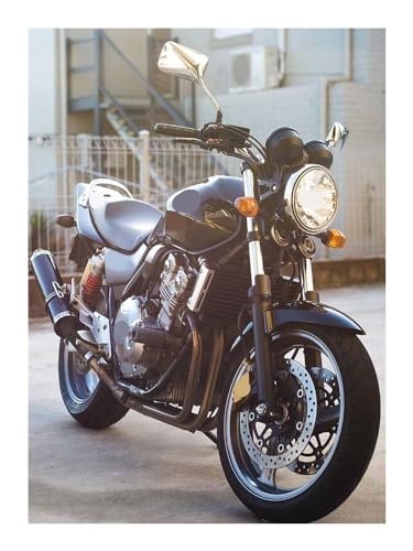 Espejo retrovisor de motocicleta para solucionar puntos ciegos en CB-1 2