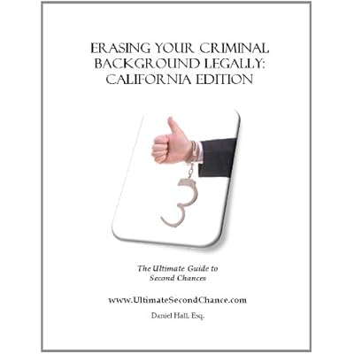 Erasing Your Criminal Background Legally