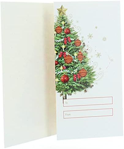 Cards Galore Pack Of 6 Christmas Money Wallet Gift Cards & Envelopes - Traditional