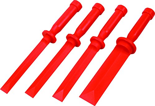 Riaffilabili con lima USAG 426 C/S4 - Kit di 4 raschietti multiuso in plastica 04260007