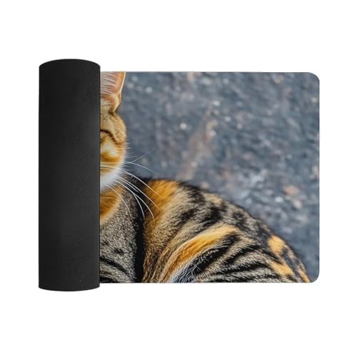 Cat Desk Pad Protector Large Waterproof Desk Mat miniatura 3
