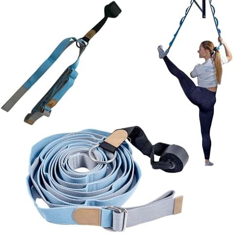 MuscleForge® Yogagurt für Dehnung, Beinstrecker Joga Gurt Cover