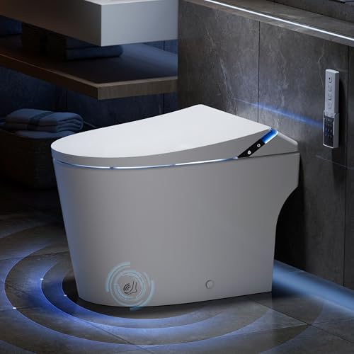 Ihatit Smart Toilet with Bidet Built in, Toilets...
