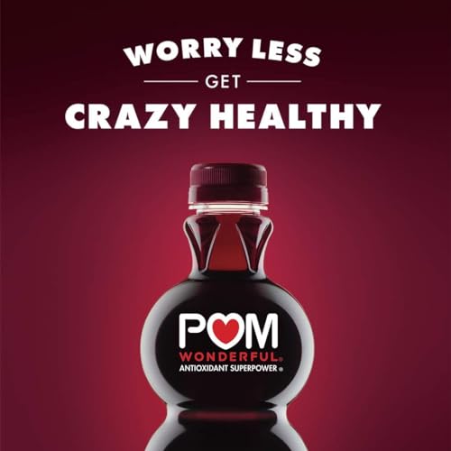 POM Wonderful 100% Pomegranate Juice, 8 Fl Oz (Pack of 8)