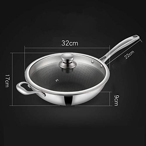 Poêle à frire multi-function wok avec revêtement thermique antiadhésif - 8
