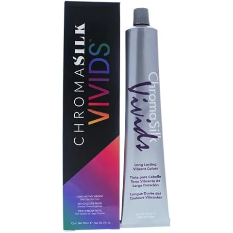 Vivids ChromaSILK Hair Color, Blue Cover