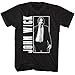 Produktbild John Wick T-Shirt John Wick schwarz Erwachsene Kurzarm T-Shirts Action Movie Graphic Tees Herren, Schwarz, Klein