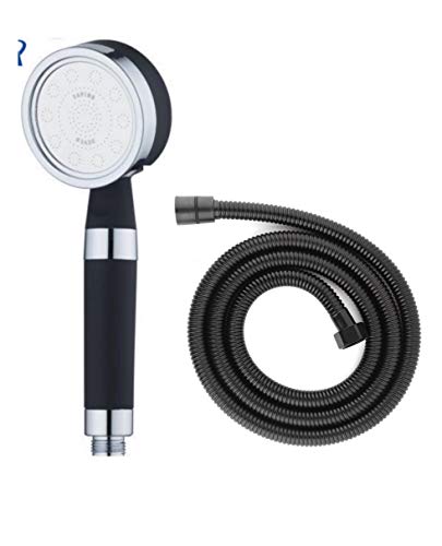 Preisvergleich Produktbild Housler® Duschkopf Duschkopf Duschkopf Duschhalter und Schlauch schwarz