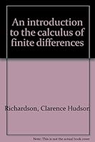 Introduction To the Calculus of Finite Differen B0000CIXL7 Book Cover