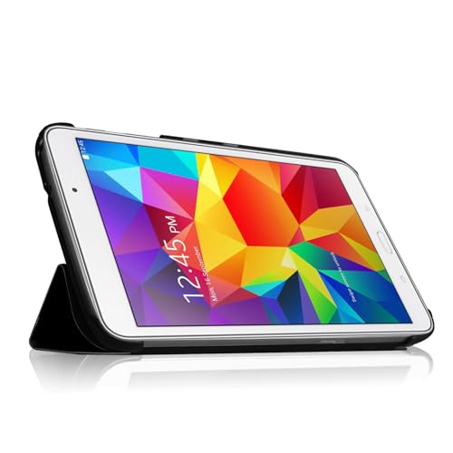 Coque Samsung Galaxy Tab 4 8.0 Fintie noire ultra légère étui - 4