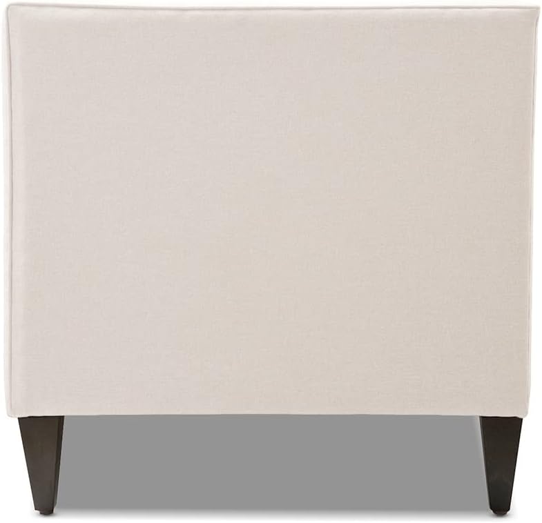 Jennifer Taylor Home Jack 84" Modern Tuxedo Tufted Sofa, Sky Neutral Beige Polyester