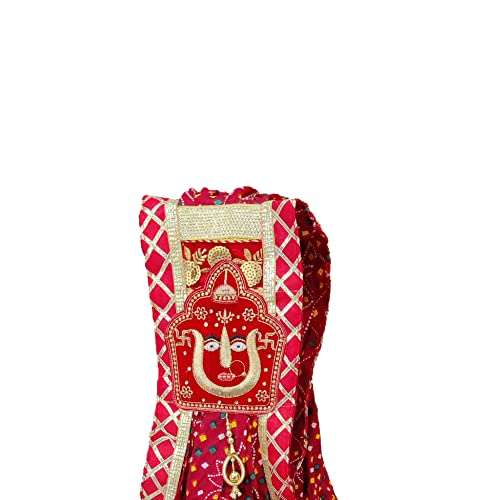 Image of RANISATIYA Women's Embroidered Cotton Dupatta /Chunri