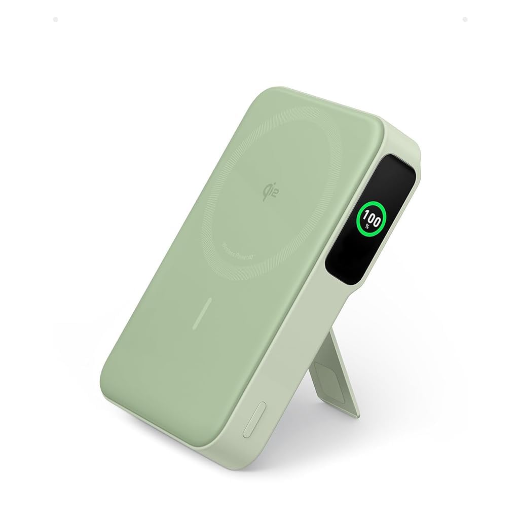Anker MagGo Power Bank, Qi2 Certified 15W Ultra-Fast MagSafe