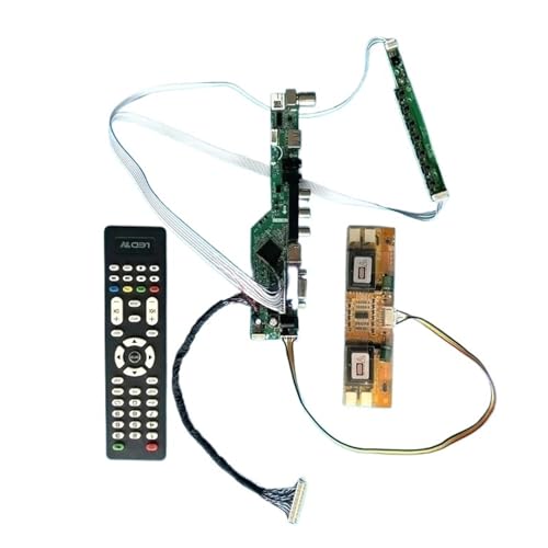 LCDドライバボード M190EN01 M190EN02 M190EN03 M190EN04 4CCFL AV+USB+IR+VGA+HDMIキット DIYスクリーン 1280*1024 LVDS 30ピンアナログTVに適合(For M190EN04 V.