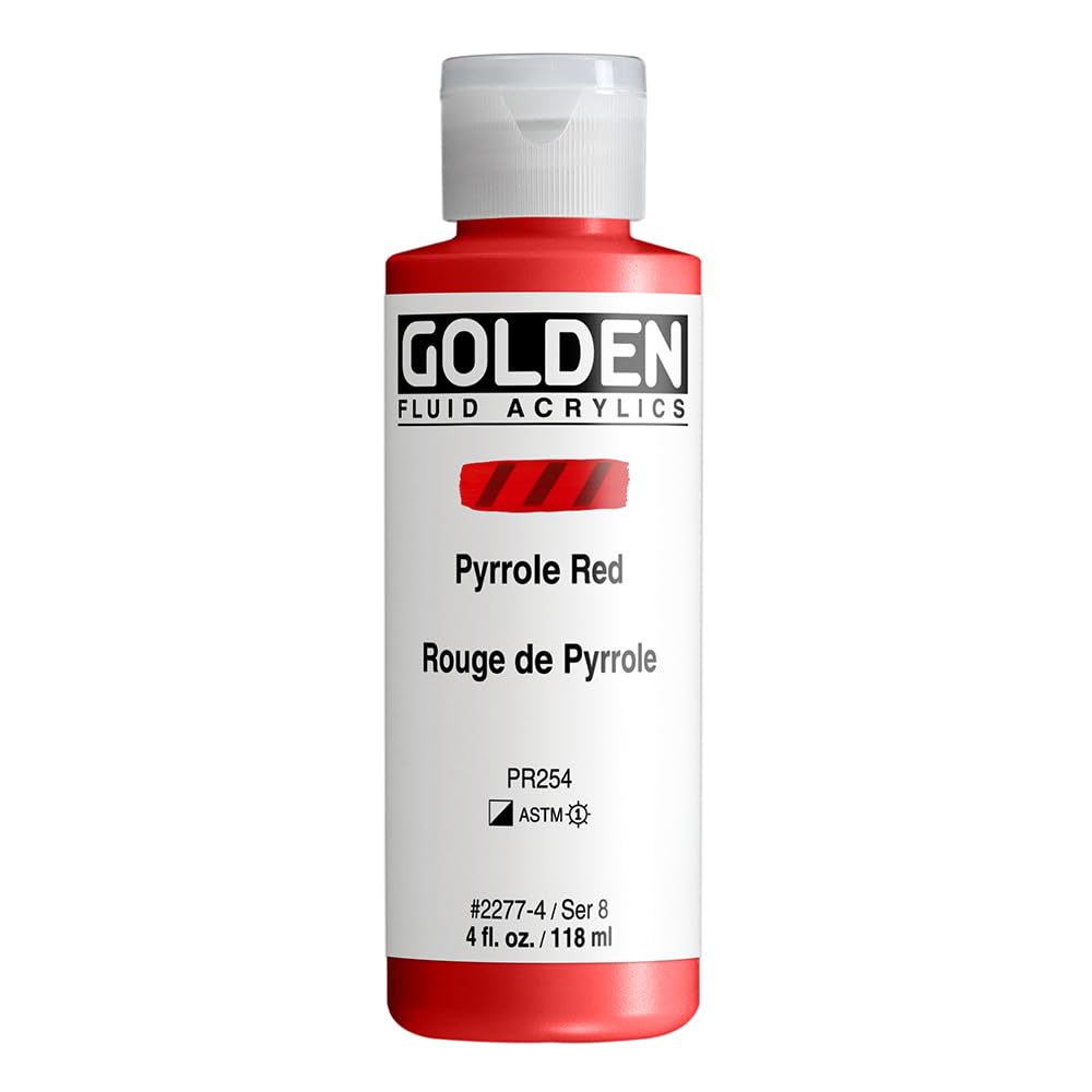 FLUID ACR PYRROLE RED 4oz