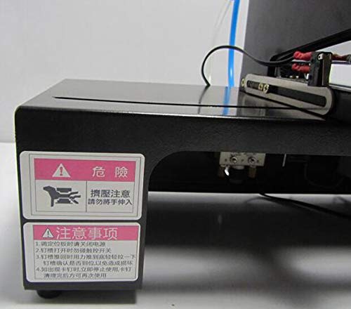 Toplionace Macchina per Cucire Automatica a Pinza Singola Macchina Obbligatoria per Legatura a Macchina Pinzatrice Pneumatica con Pedale 180times/min 220V (Testa Singola)
