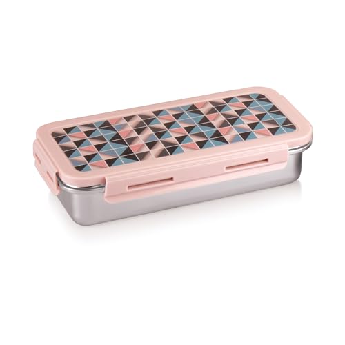 See full amazon price history chart for Attro Volvo Stainless Steel Lunch Box with 1 Small Container Airtight Leak-Proof Food Grade - Pink 630ml+170ml Attro Volvo Stainless Steel Lunch Box with 1 Small Container Airtight Leak-Proof Food Grade - Pink 630ml+170ml (B0CX94B9KV) Amazon Price History, Amazon Price Tracker