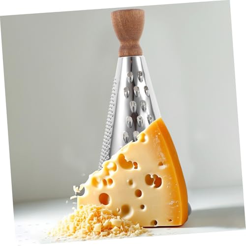 Rallador de queso manual con mango versátil para cocina miniatura 4