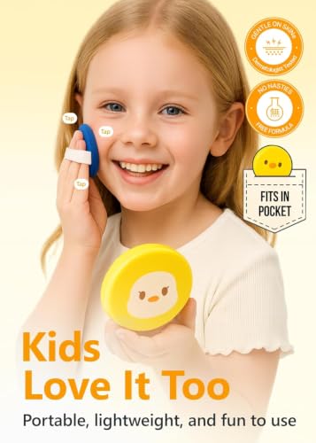 Image of ATOPALM Tok Tok Facial Sun Pact Refill SPF43 PA+++, 0.5 oz (15g) | Refill Sun Cushion for Dry Sensitive Skin | Mineral SPF Compact | Moisturizing Korean Sunscreen | Sun Cushion SPF43 PA+++
