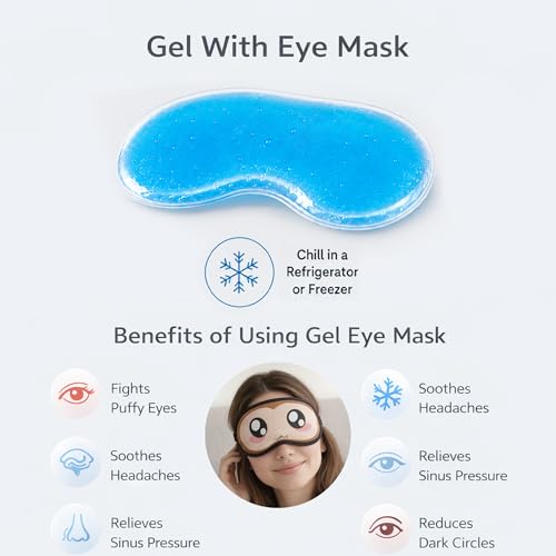 Image of Jenna Big Eye Eye Mask For Insomnia, Meditation, Puffy Eyes And Dark Circles