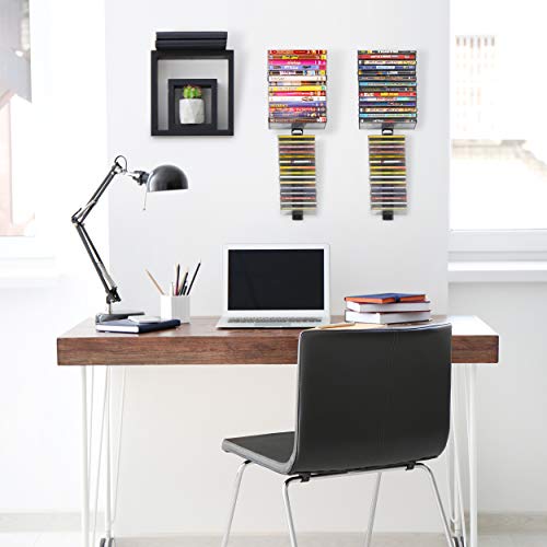 Atlantic 62735674 Media Stix, Wall-Mount Cd/Dvd Media Storage Rack thumb #2