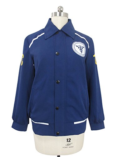 Xiao Wu Psycho-Pass MWPSB Inspector Akane Tsunemori Jacket Outfit Cosplay Costume (Female XS) Black