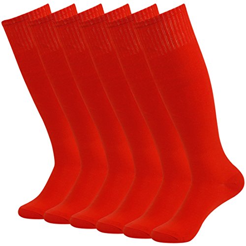 Buy Pink Soccer Socks,Fasoar Mens Womens Long Tube Knee High Team