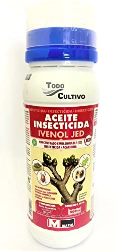 TodoCultivo Aceite de Invierno 500ml. Aceite de parafina al 79% contra Insectos, ácaros u Hongo de...