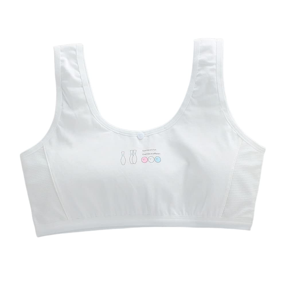 Brassiere Bebe Lot De Soutiens-Gorge Sport Filles Coton Doux