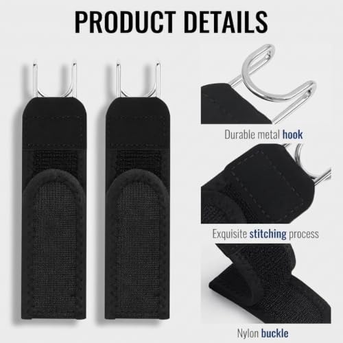 Image of SANNIDHI Buckle Free Belt for Men Women Metal Hook Tactical Elastic Belts | Black, Nylon, Adjustable Stretch No Buckle, Durable Hook and Loop Fastener, Unisex, Waist Belt for Jeans&Trousers